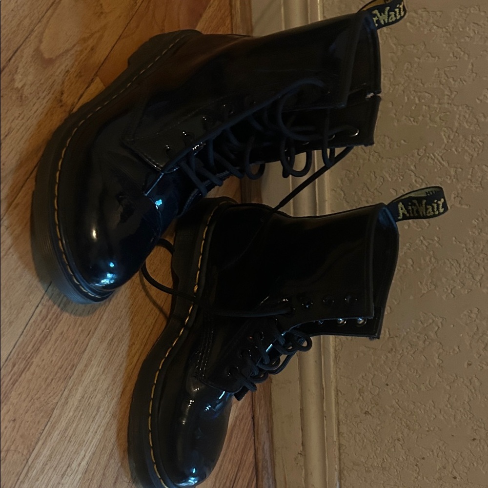 Black Dr martins boots